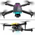 XT105 2 4G WIFI Rc Drone With 4K Camera Foldable Aerial Photography Optical Flow Positioning Obstacle Avoidance Brushless RC Quadcopter For Birthday Gifts 2 bat