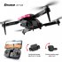 XT105 2 4G WIFI Rc Drone With 4K Camera Foldable Aerial Photography Optical Flow Positioning Obstacle Avoidance Brushless RC Quadcopter For Birthday Gifts 2 bat