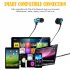 XT11 Magnetic Bluetooth 4 2 Earphone Sport Running Wireless Neckband Headset Headphone with Mic Stereo Music for Android blue