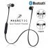 XT11 Magnetic Bluetooth 4 2 Earphone Sport Running Wireless Neckband Headset Headphone with Mic Stereo Music for Android blue
