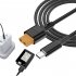 XT60 To Type C Charging Cable Adapter SC100 Fast Charge Protocol Cable Portable ToolkitRC Power Cord 50CM