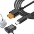 XT60 To Type C Charging Cable Adapter SC100 Fast Charge Protocol Cable Portable ToolkitRC Power Cord 50CM