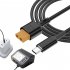 XT60 To Type C Charging Cable Adapter SC100 Fast Charge Protocol Cable Portable ToolkitRC Power Cord 50CM
