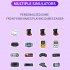XU10 Retro Handheld Mini Game Console with 3000mAh Rechargeable Battery 3 5 Inch IPS Screen Controller White 64GB