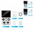 XU10 Retro Handheld Mini Game Console with 3000mAh Rechargeable Battery 3 5 Inch IPS Screen Controller White 64GB