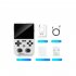 XU10 Retro Handheld Mini Game Console with 3000mAh Rechargeable Battery 3 5 Inch IPS Screen Controller White 64GB
