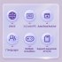 XU10 Retro Handheld Mini Game Console with 3000mAh Rechargeable Battery 3 5 Inch IPS Screen Controller White 64GB