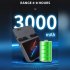 XU10 Retro Handheld Mini Game Console with 3000mAh Rechargeable Battery 3 5 Inch IPS Screen Controller White 64GB