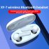 XY 7 TWS Earphones Wireless Ergonomic Bluetooth 5 0 Sport Earbuds Stereo Headset With Charging Box Built in Microphone black
