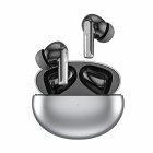 XY70 True Wireless Earbuds ANC + ENC Noise Reduction Clear Calls Headphones Lightweight Sports Business Earphone grey