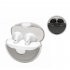 XY90 Half In Ear Wireless Earbuds TWS Headphones 20H Battery Touch Control Earphone IPX55 Waterproof Sports Headset black