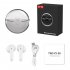 XY90 Half In Ear Wireless Earbuds TWS Headphones 20H Battery Touch Control Earphone IPX55 Waterproof Sports Headset black