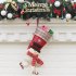Xd17139 Christmas  Stockings Gift Bags With Santa Claus Snowman Reindeer Pattern For Christmas Decorations Santa Claus