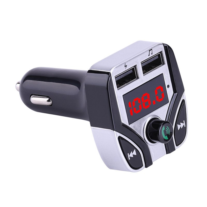 Car MP3 Player FM Transmitter Multifunction Hands-free Call Car Bluetooth Player USB Charger TF Card Support 