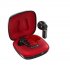 Xg31 Wireless Bluetooth  Headset With 300mah Charging Case Long Battery Life Earphones red