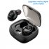 Xg8 Digital Display Bluetooth compatible 5 0 Headset Stereo Noise Reduction Tws Wireless In ear Sports Headphones digital display black