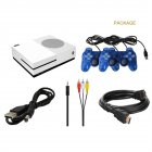 Xgame Retro Video Game Box Built-in 600 Games Super Console Game Case Dual Core Family Video Game Player white