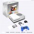 Xgame Retro Video Game Box Built in 600 Games Super Console Game Case Dual Core Family Video Game Player white