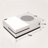 Xgame Retro Video Game Box Built in 600 Games Super Console Game Case Dual Core Family Video Game Player white