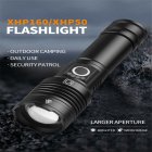 Xhp160 Mini Flashlight With Indicator Light Memory Function Type-c Charging Outdoor Camping P50 Torch 1 x 26650 battery