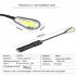Xhp50 Mini Led Work Lights 200lm 2 Modes Zoomable Type c Rechargeable Super Bright Flexable Bending Lamp as shown
