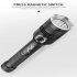 Xhp70 Diving Flashlight 3 Levels Waterproof Super Bright Night Fishing Torch