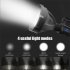 Xhp70 Led Flashlight Powerful High Power Ultra long Lighting Distance Rechargeable Searchlight with Handle W590