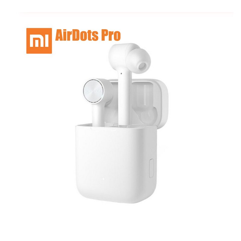 Original XIAOMI Airdots Pro TWS Wireless IPX4 Waterproof Bluetooth Headset Earphone with Mic Stereo white