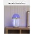 Xiaomi DYT 90 Portable Mosquito Killer Light Wave Trapping Mosquito Physical Electrostatic Killing Light White