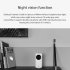 Xiaomi Dafang Smart 1080p WiFi Camera treats you to crisp 1080p Full HD security footage  With its PTZ support  it leaves no blind spots 