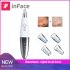 Xiaomi InFace Electric Blackhead Remover Vacuum Suction Dermabrasion Acne Pore Peeling Face Clean Facial Skin Care Beauty Tools Silver
