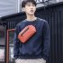Xiaomi Mijia 90Fun Waist Bag Water Repellent Waist Packs Backpacks Warning Light Bar Design Shoulder Bag Black