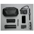 Xiaomi Mijia 90Fun Waist Bag Water Repellent Waist Packs Backpacks Warning Light Bar Design Shoulder Bag Black
