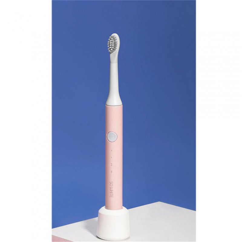 Original XIAOMI Mijia SO WHITE Sonic Electric Toothbrush Portable IPX7 Waterproof Deep Clean Inductive Rechargeable - Pink
