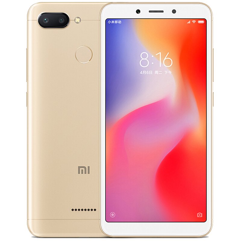 Xiaomi Redmi 6 3+32G Smartphone Gold