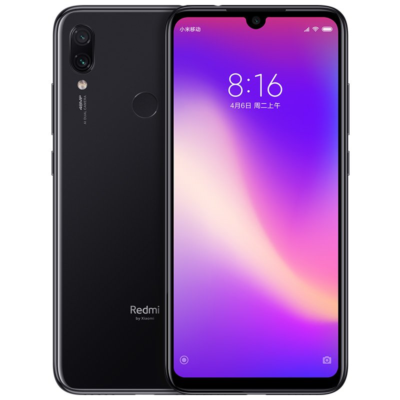 Xiaomi Redmi Note 7 Pro 6+128GB - Black