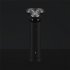 Xiaomi Smart Electric Shaver comes with 360 degree razors that allow you to shave in any direction  IPX7 waterproof design  fit for dry and wet shaving  