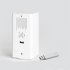 Xiaomi Universal Smart Camera 1080p HD Dual PTZ WiFi Phone Panorama Monitoring Mi Home Camera white US Plug