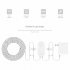 Xiaomi Yeelight LED Light String treats you to 16 million colors  With WiFi support  it can be controlled from afar  Adjust its light to the rhythm of the music