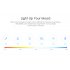 Xiaomi Yeelight RGBW E27 Smart LED Bulb can be controlled via your smartphone and emits more than 16 million colors of light 