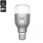 Xiaomi Yeelight RGBW E27 Smart LED Bulb can be controlled via your smartphone and emits more than 16 million colors of light 