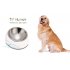 Xiaomi Youpin Stainless Steel Pet Dog Bowl Puppy Cats Food Drink Water Tilted Feeder With BaseSupplies Non slip Feeding Dishes