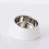 Xiaomi Youpin Stainless Steel Pet Dog Bowl Puppy Cats Food Drink Water Tilted Feeder With BaseSupplies Non slip Feeding Dishes