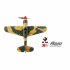Xk A220 P40 4ch 384 Wingspan 6g 3d Modle Stunt Plane Six Axis Stability Remote  Control  Airplane Electric Rc Aircraft Outdoor Toy as picture show