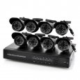 8 Channel DVR Kit w/ 8 Cameras - Serenity