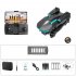 Xkrc X6pro Wifi Fpv With 4khd Dual Camera Altitude Hold Mode Foldable Rc Drone Quadcopter Rtf  optical Flow Location  Single camera   1 battery
