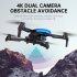 Xkrc X6pro Wifi Fpv With 4khd Dual Camera Altitude Hold Mode Foldable Rc Drone Quadcopter Rtf  optical Flow Location  Single camera   3 battery