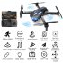 Xkrc X6pro Wifi Fpv With 4khd Dual Camera Altitude Hold Mode Foldable Rc Drone Quadcopter Rtf  optical Flow Location  positioning   1 battery