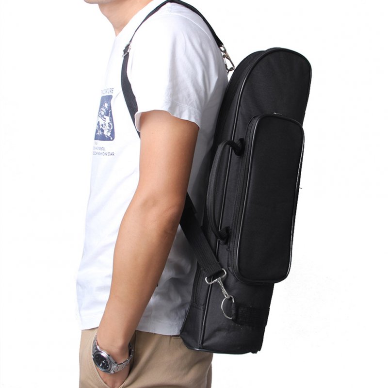 Professional Waterproof Trumpet Bag Double Zippers Design Storage Case 
