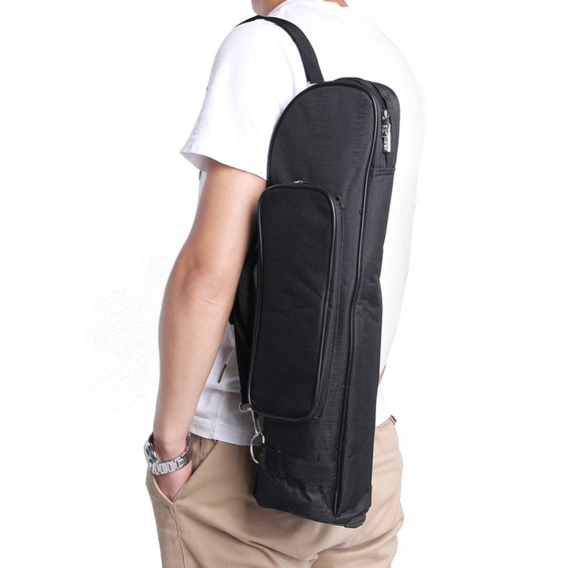 Professional Waterproof Trumpet Bag Double Zippers Design Storage Case 